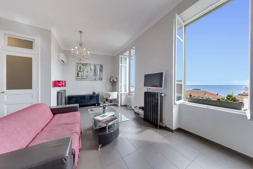 5 MIN. ZU FUSS INS HERZ VON MONTE CARLO & CASINO, NÄHE GRIMALDI! MEERBLICK! - Image 1