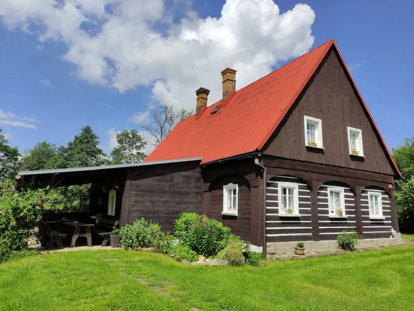 Stylish wooden house in Bohemian Switzerland and the Lusatian Mountains for 10 people - Image 1