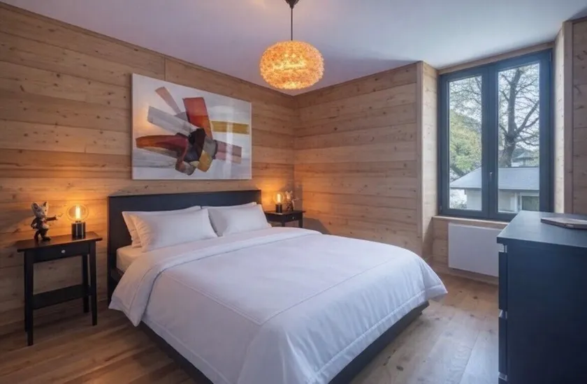 Apartment overlooking Mont Blanc with parking - Image 1