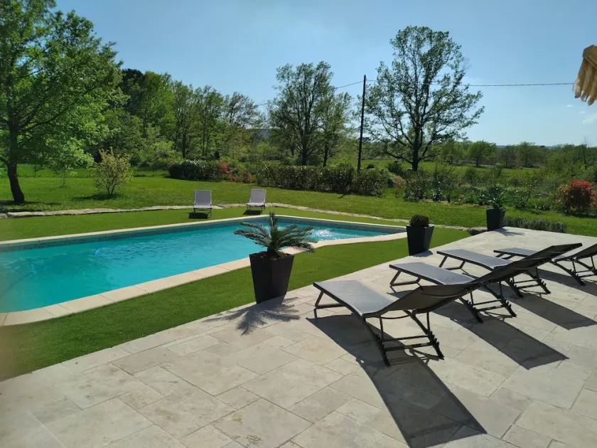 Tourrettes:villa climatisée, piscine privée possibilité chauffée avril à sept - Image 1
