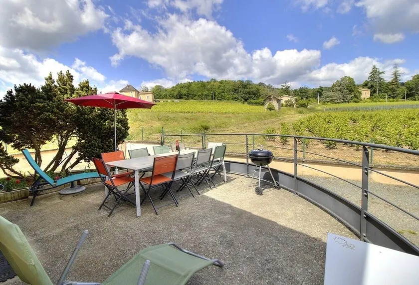 Cottage 3 teste Odenas (Brouilly) su terreno 4200 m² giardino recintato e fiori - Image 1