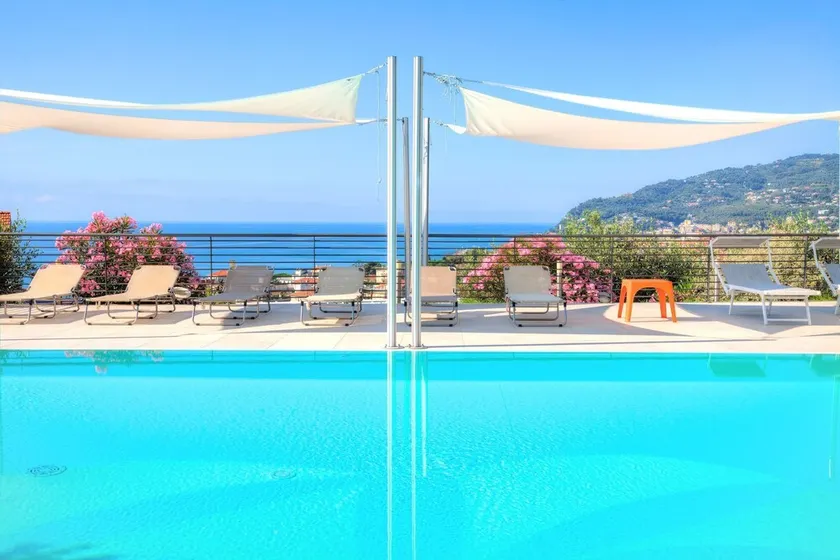 Exquisito apartamento apto para niños con piscina climatizada, jardín y terraza | Vistas al mar | Se admiten mascotas - Image 1