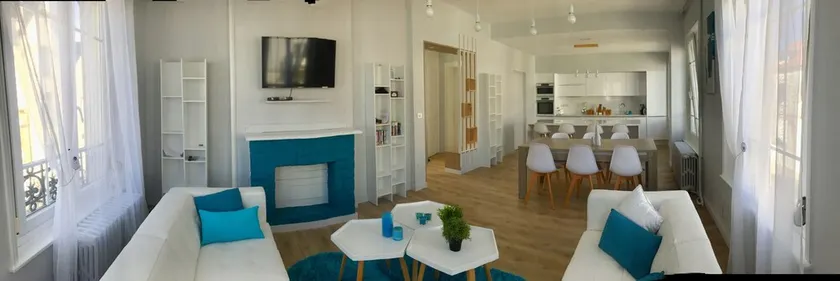 duplex 4 bedrooms fully renovated with wifi in the heart of the resort - Image 1