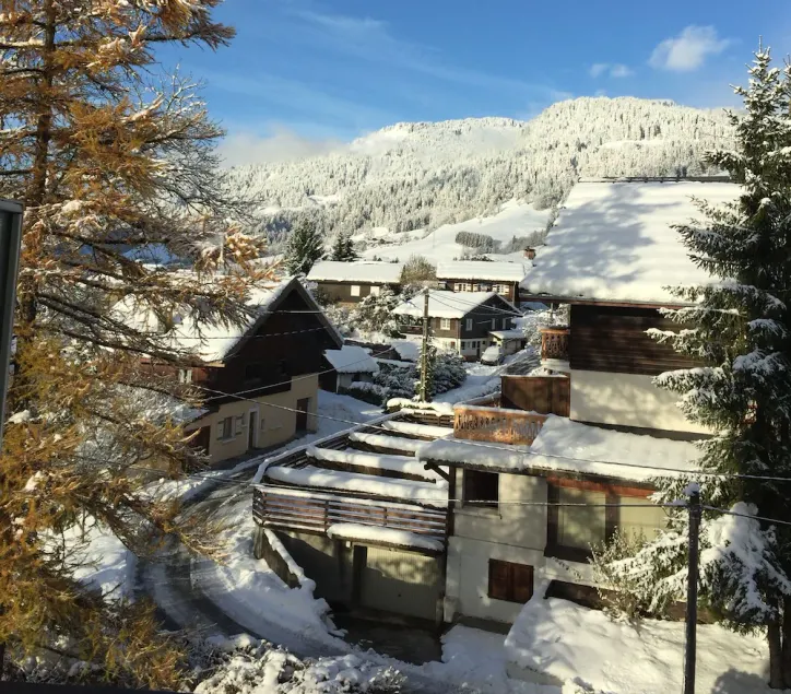 I centrum af Megève, en rolig og meget komfortabel lejlighed - Image 1