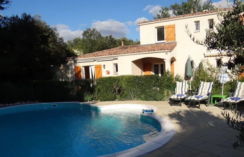 Gite Tout Confort Avec Piscine, Jardin Paysagé, Garrigue et Pic Saint Loup - Image 1