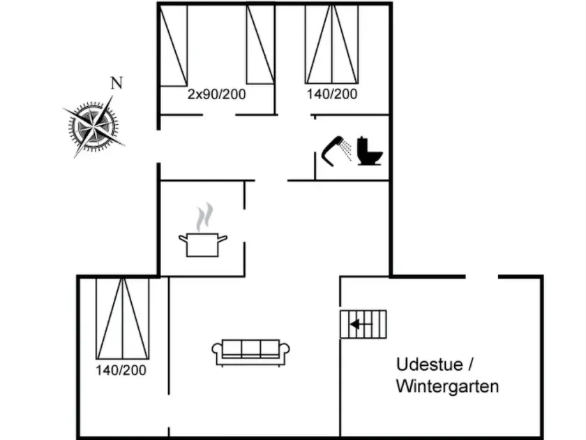 \"Dania\" - 500m from the sea by Interhome - Image 1