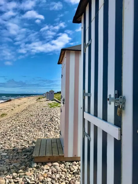 Træhus ved Strand. TV Free House - Image 1