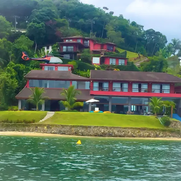 Mansion, Private Beach, Helipad, Dock for boats over 100 feet, Sauna, Gym. - Image 1