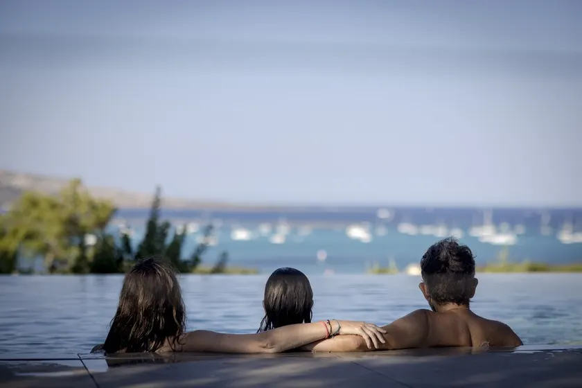 Villa Tellus - ruhige Luxusvilla, privater Pool, atemberaubende Aussicht, 5 Minuten vom Strand entfernt - Image 1