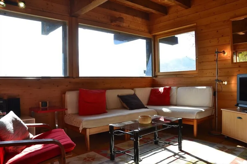 Esterno: chalet a Chandolin, per 4-6 persone, balcone, terrazza, prato con mobili da giardino - Image 1
