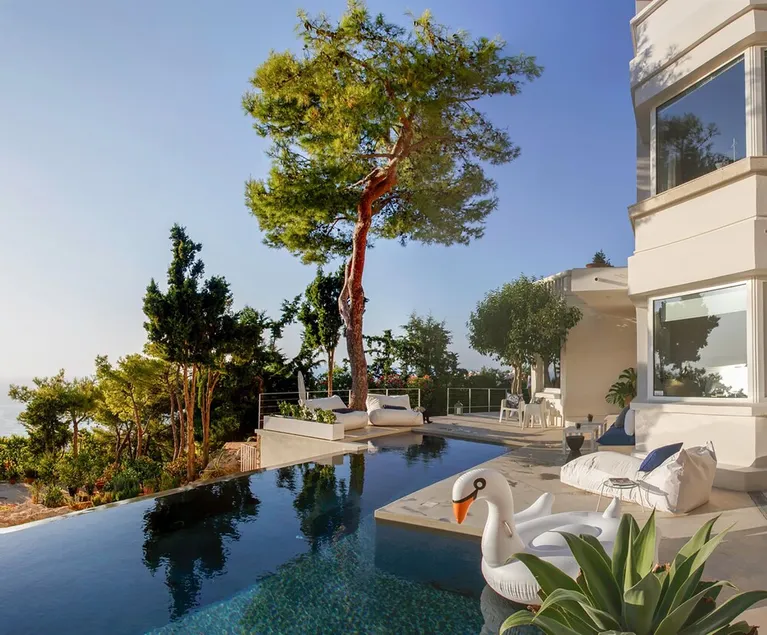 Luxuriöses Apartment in Hanglage mit Blick auf das Meer und Chania und privatem Pool. - Image 1