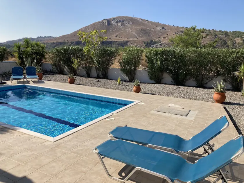 Superbe villa individuelle avec piscine privée près de Pefkos et Lindos - Image 1
