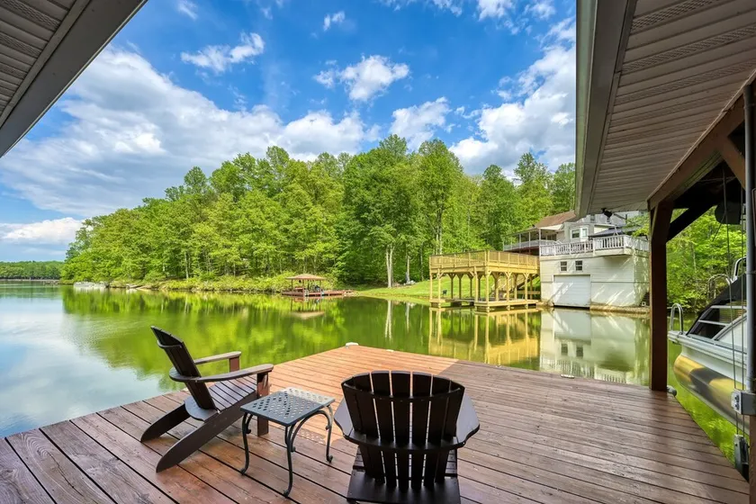 Sprawling waterfront home with kayaks, game room, and hot tub - Image 1