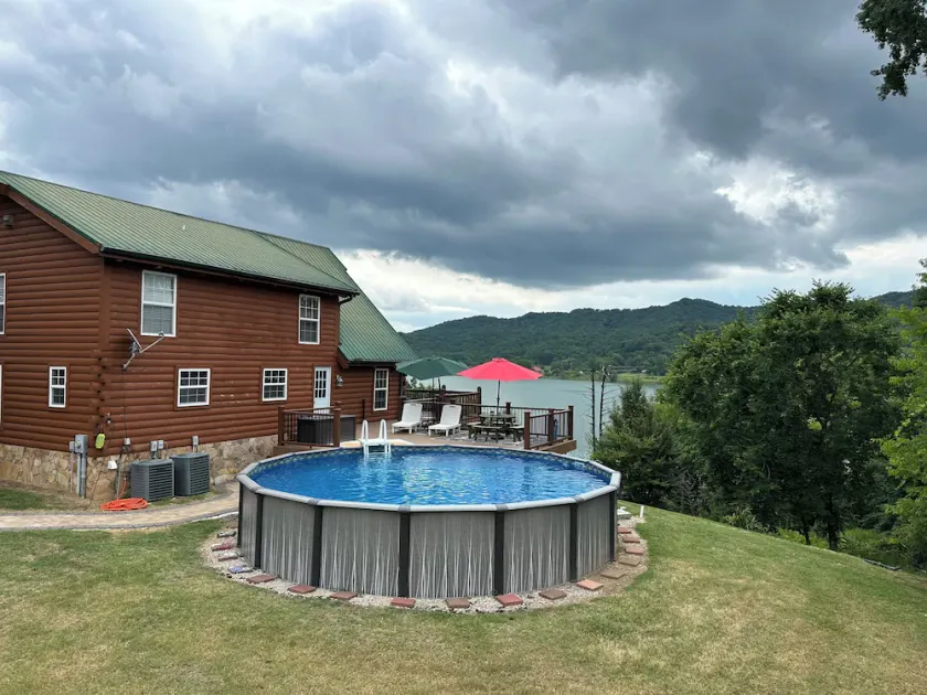 Lakefront log cabin on stunning Cherokee Lake!! - Image 1
