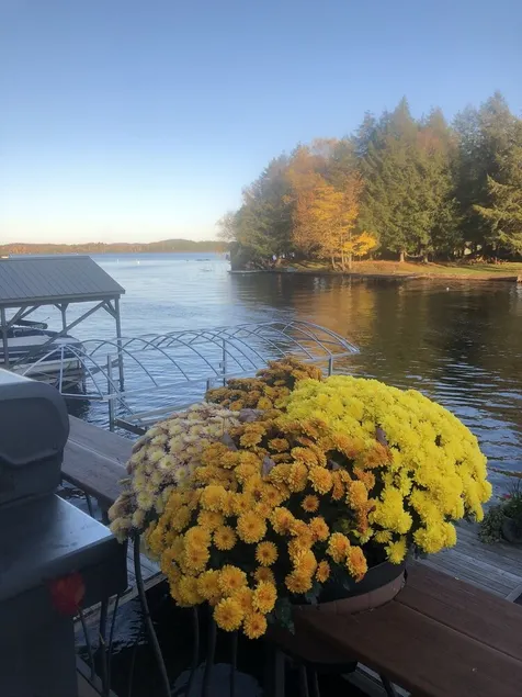 New waterfront house with deck,  dock, close to Old Forge, fireplace, , patio - Image 1