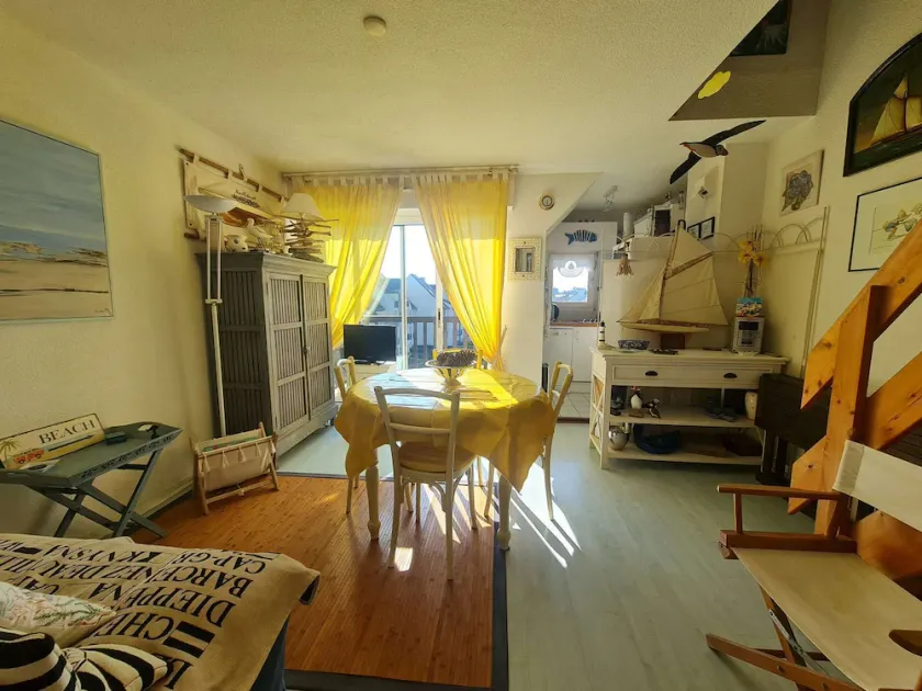 Appartement pour 4 personnes vue port du Crouesty à louer - Image 1