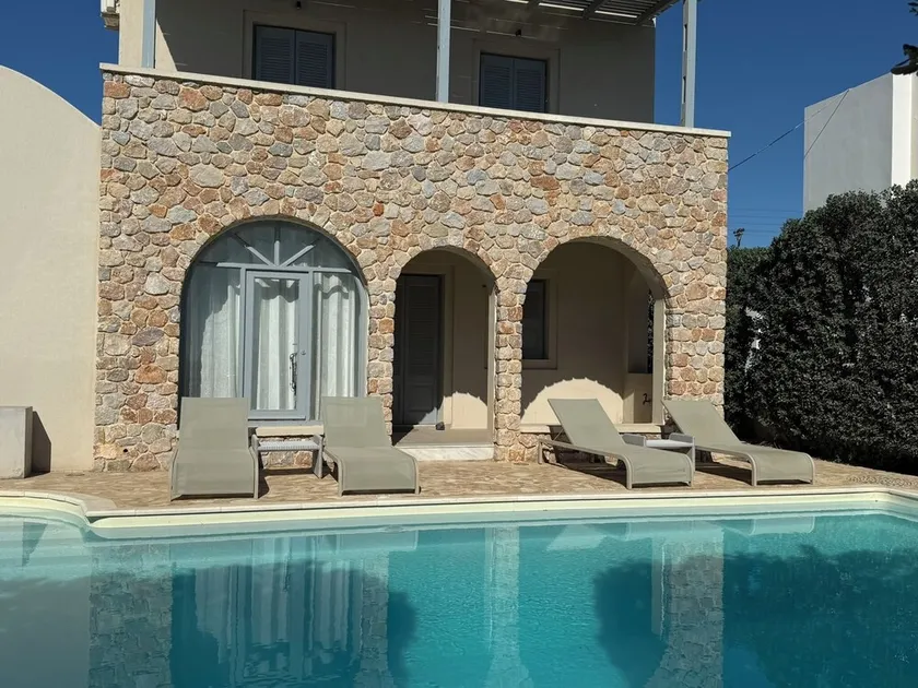 Monolithos Pool Villa by the Beach - Image 1