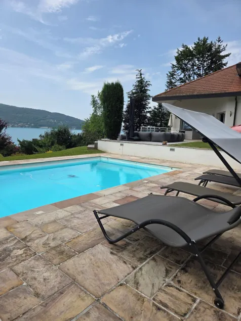 100 m Annecy-søen, Superb Villa med swimmingpool og en betagende udsigt! - Image 1