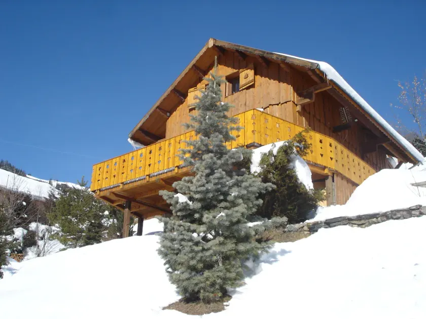 \"Les Marmottes de l'Alpe\", charmerende familiehytte (3 *) med panoramaudsigt - Image 1