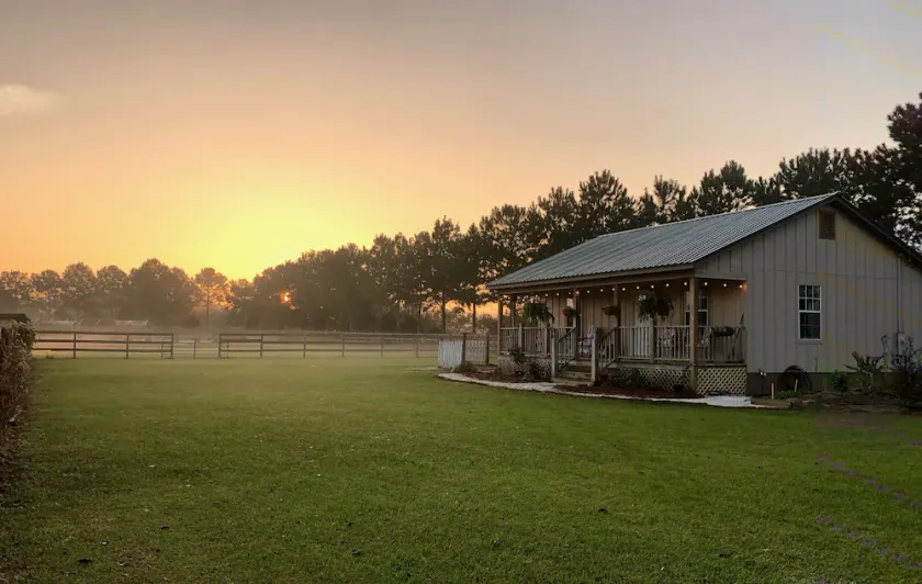 Fairfield Farm Häuschen 2 Schlafzimmer Organische Farm in Fairhope - Image 1