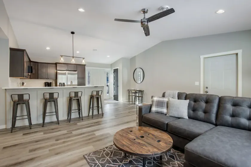 Up North Living!  Fully renovated one-level living home in wooded lot near lake. - Image 1