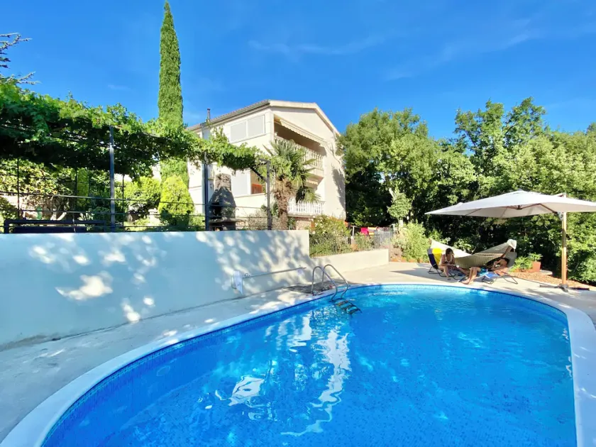 Villa Theresa Croatia 220m above the Adriatic Sea with  pool,whirlpool and sauna - Image 1