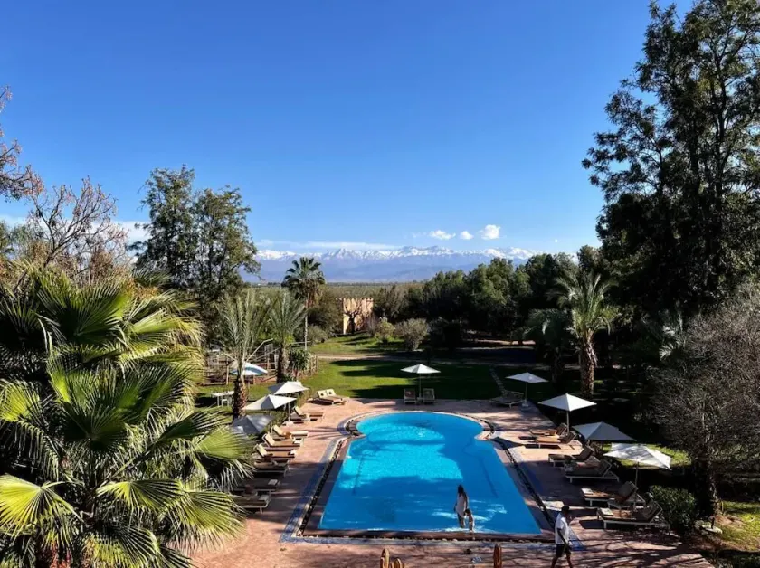 Villa med pool, tennis og park 15 minutter fra centrum af Marrakech. - Image 1