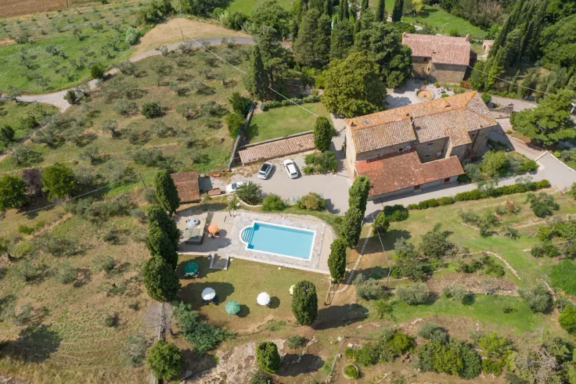 Pergo Villa, Privatvilla in der Nähe von Cortona mit Schwimmbad - Image 1