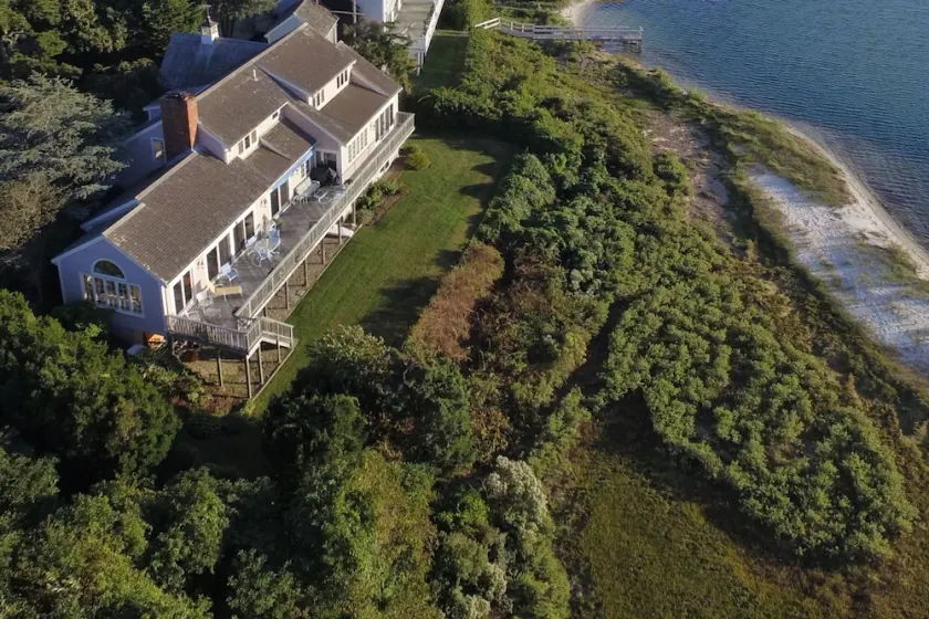 Spectacular Waterfront Cape Cod Home, Oceanfront And Beach,AC,Deck,Grill,Hot Tub - Image 1