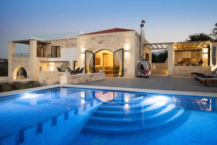 Villa Annie Crete - Private Luxury Villa with Sea and Mountain Views - Image 1