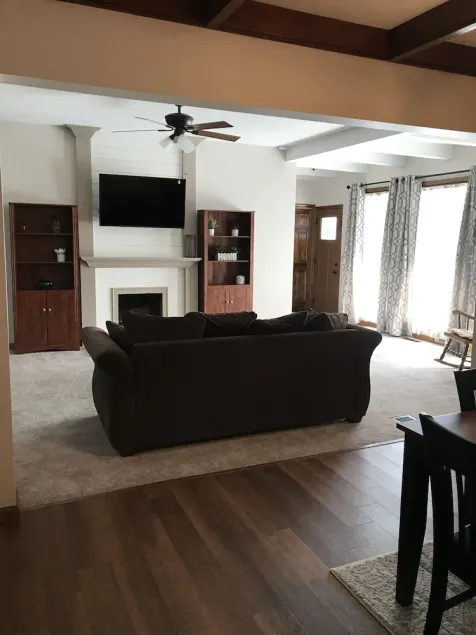 This home is located in beautiful Parke County, a rustic and charming setting. - Image 1