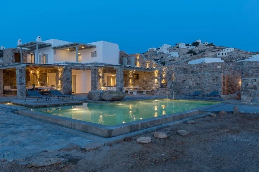 Cliff Top Luxury Villa Penelope, Private beach, Stunning Views of Aegean Sea - Image 1