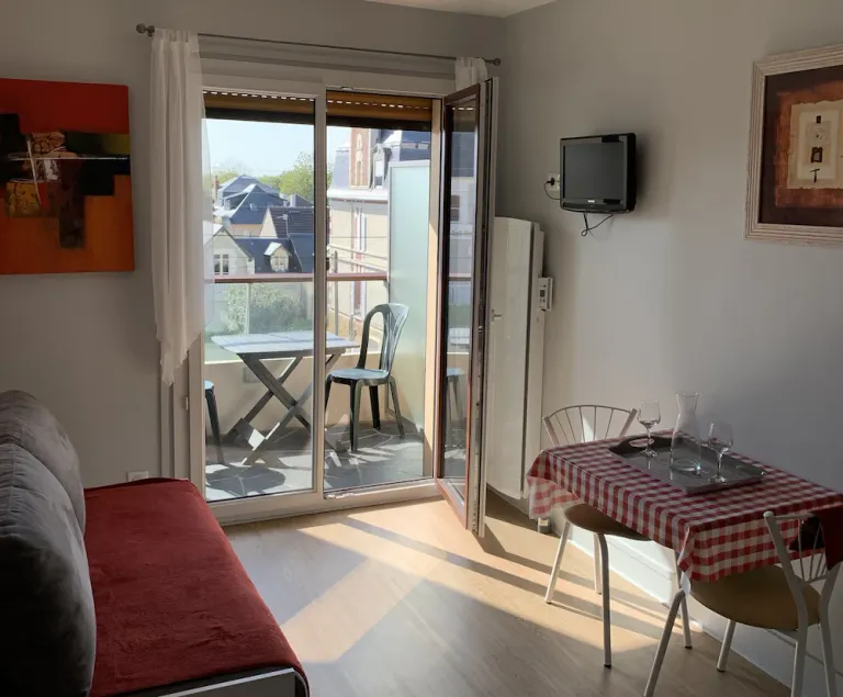 Studio lungomare Cabourg, vista giardino - Image 1