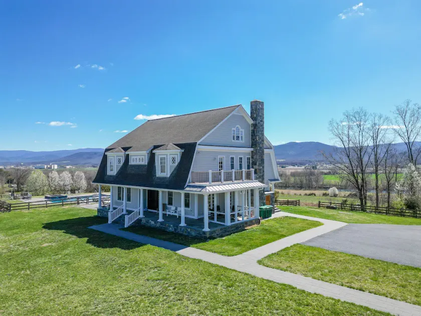 Expansive View Of The Blue Ridge Mountains, The Valley And The Shenandoah River - Image 1