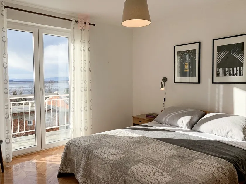 Helle Wohnung mit Balkon mit Meerblick 4 + 1 Personen - Image 1