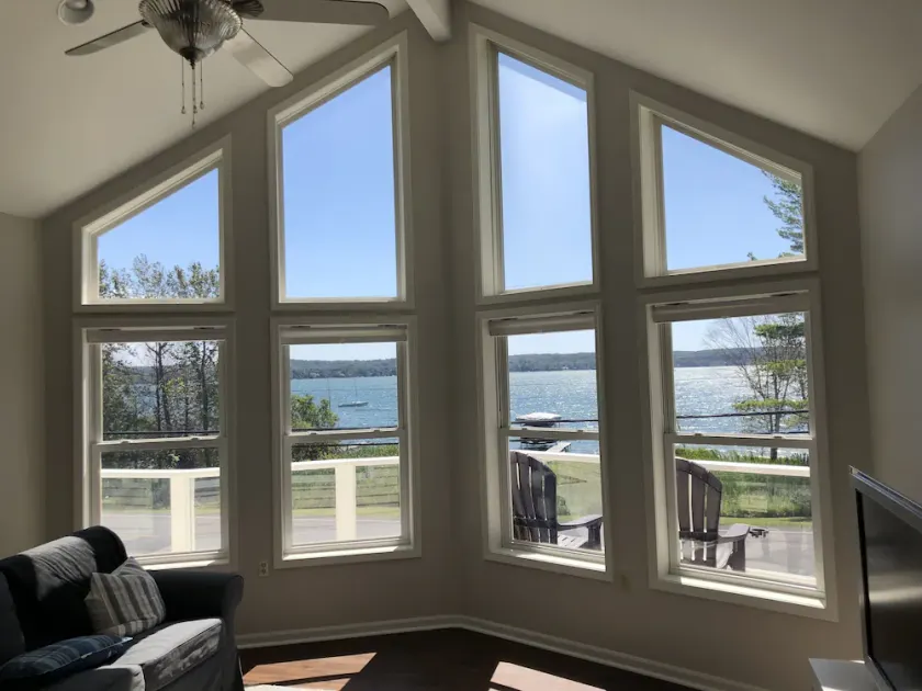 Waterfront Lake House - Portage Lake - 4 Beds, 3 Baths, Private Dock, Kayaks - Image 1