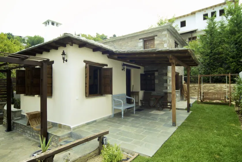PELION HOMES | STONE HOUSE  charming villa with amazing view for 2-4 guests - Image 1