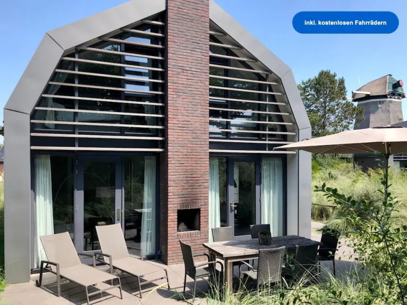 Beautiful new villa on the dunes by the sea with a sauna - Image 1