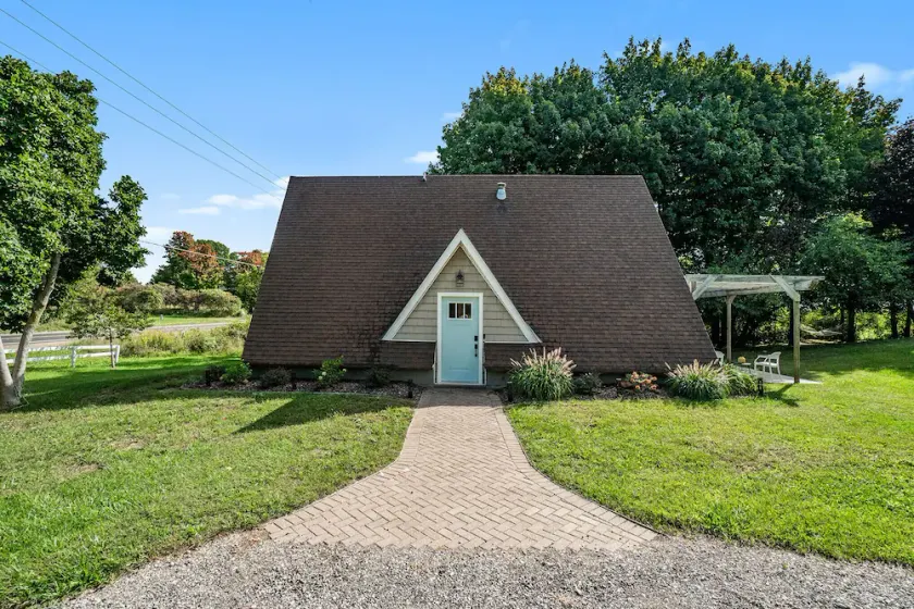 Applewood Lodge: Private A-Frame with Hot Tub Near Saugatuck & Lake Michigan - Image 1