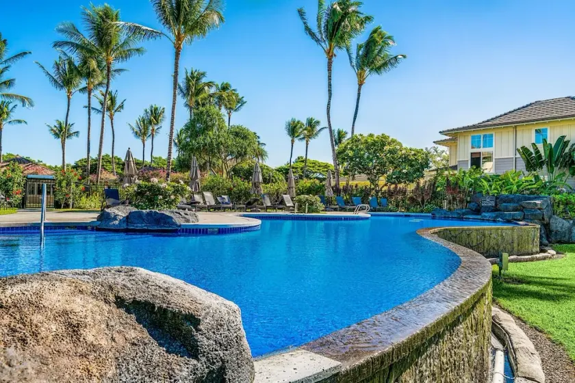 Fairway Villas Waikoloa 2 BR Big Island Waikoloa Villas Perfect for Golfers Complimentary Car with 6 Nights FVW-L32 by KBM - Image 1