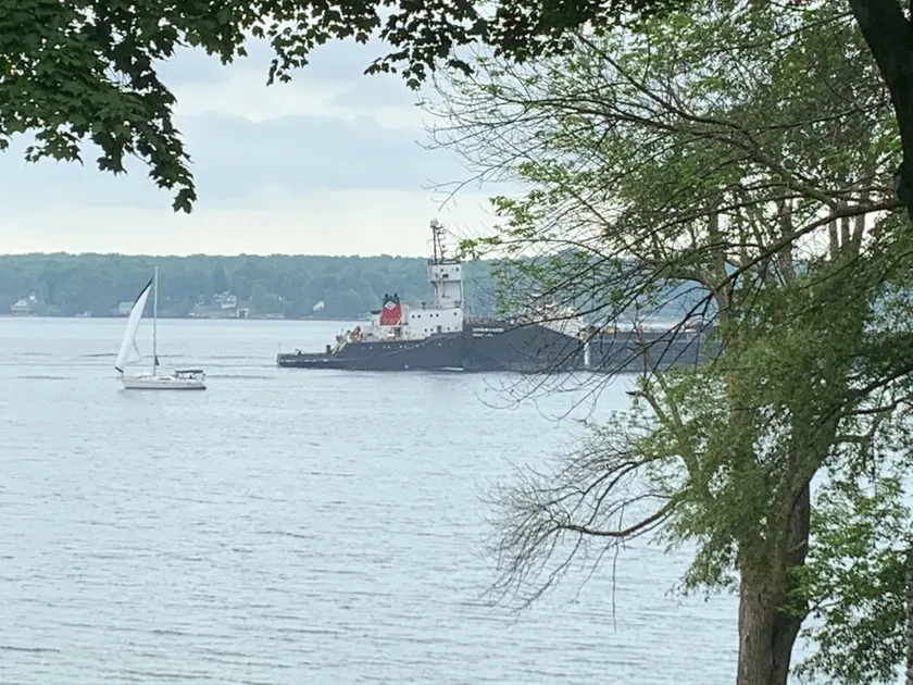 Room for two on mighty St. Lawrence River with 75 ft of water front.   - Image 1