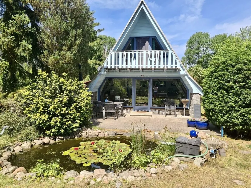 Finnhütte mit Pool in Malchow- Mecklenburgische Seenplatte - Image 1
