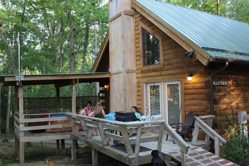 Valley View 2BR Kabine mit Whirlpool - Image 1