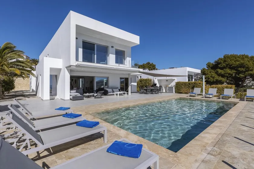 Villa moderna e romantica  con piscina privata a Moraira, Costa Blanca, in Spagna per 4 persone - Image 1