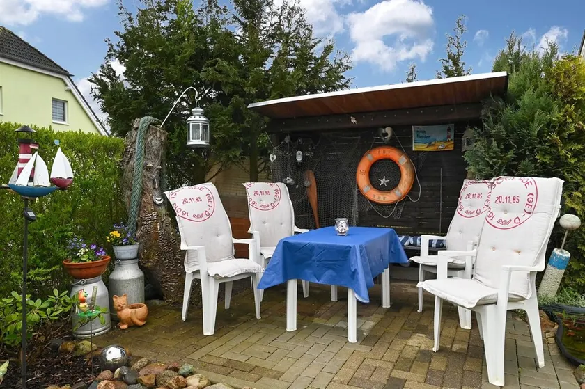 Apartamento Küstenstübchen Gruse com terraço, jardim e Wi-Fi - Image 1