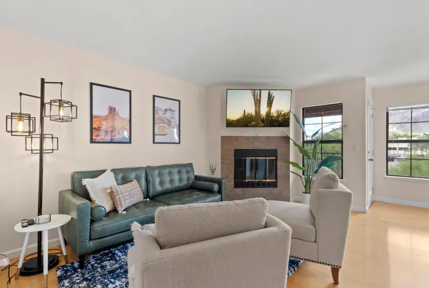Desert Hideaway - Modern 2 Bdr w/ Mountain Views, Pool, & Hot Tub - Image 1