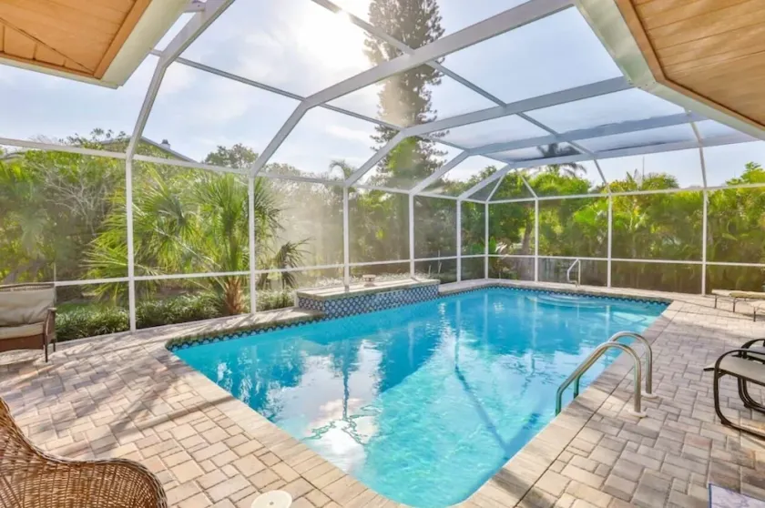 Heated Pool~Massive Spanish Home~Water Views~Sunset Deck~Grill~WIFI~Near Beaches - Image 1