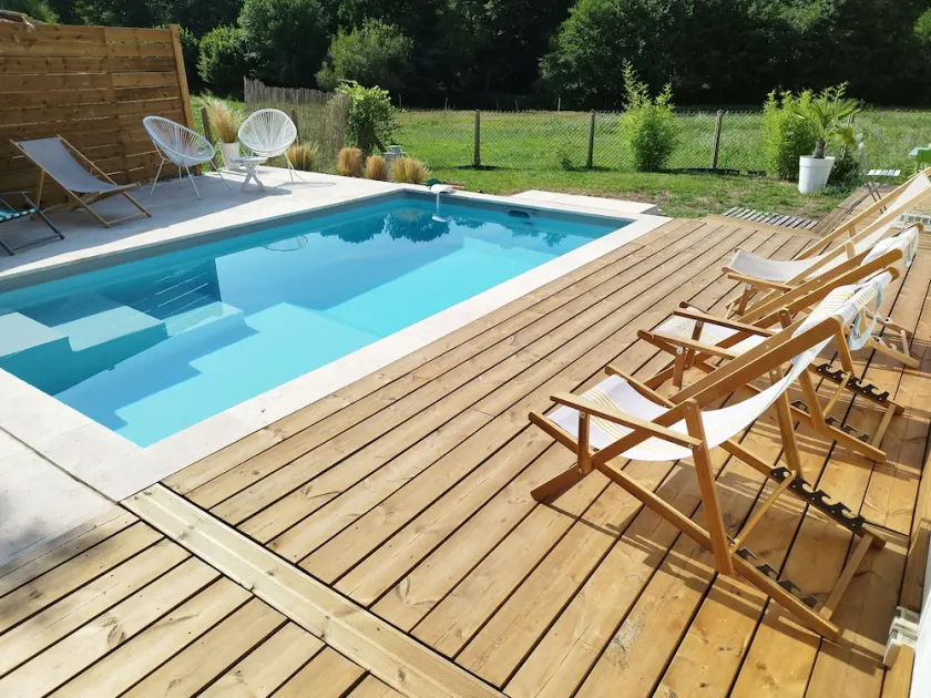 4-bedroom house with swimming pool... Nearby Mimizan and Contis plage  - Image 1