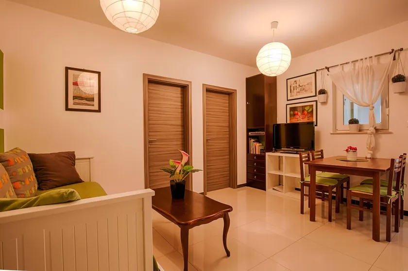 KRK stad! 200m PROMENADE !!Romantiskt hus Vilaveja, liten pool .. - Image 1
