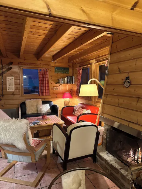 All-wood chalet, biological timber preservative, with Finnish sauna - Image 1